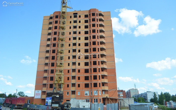 Завершается строительство дома на Советской в Калуге