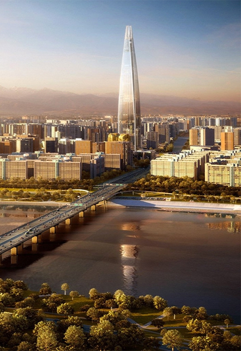 Lotte World Tower, Сеул, Южная Корея