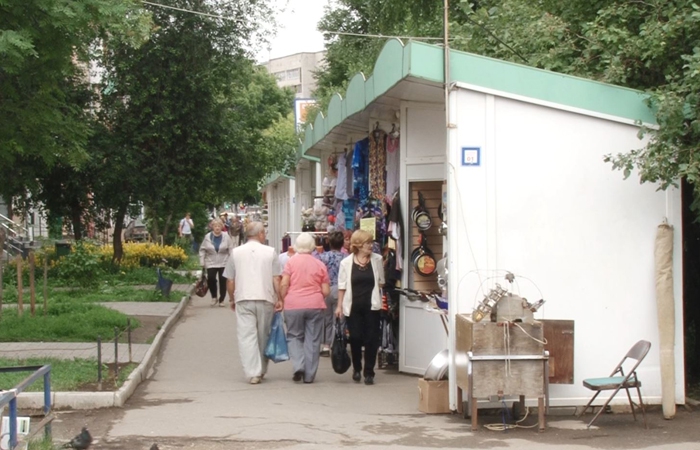 В Туле снесли очередные киоски на улице Фрунзе