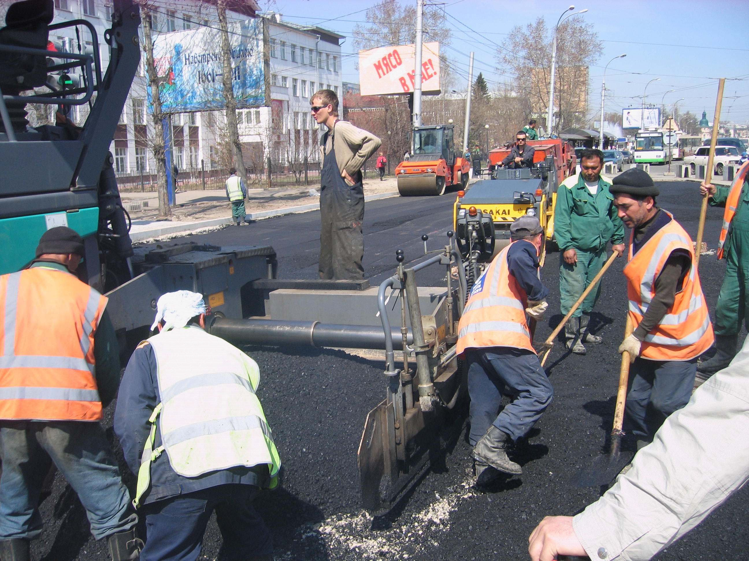 Иркутск ремонт дорог