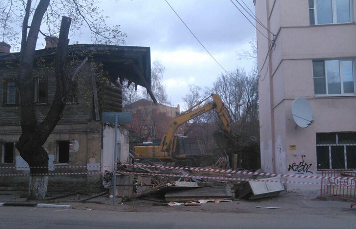 В центре Тулы сносят исторический дом